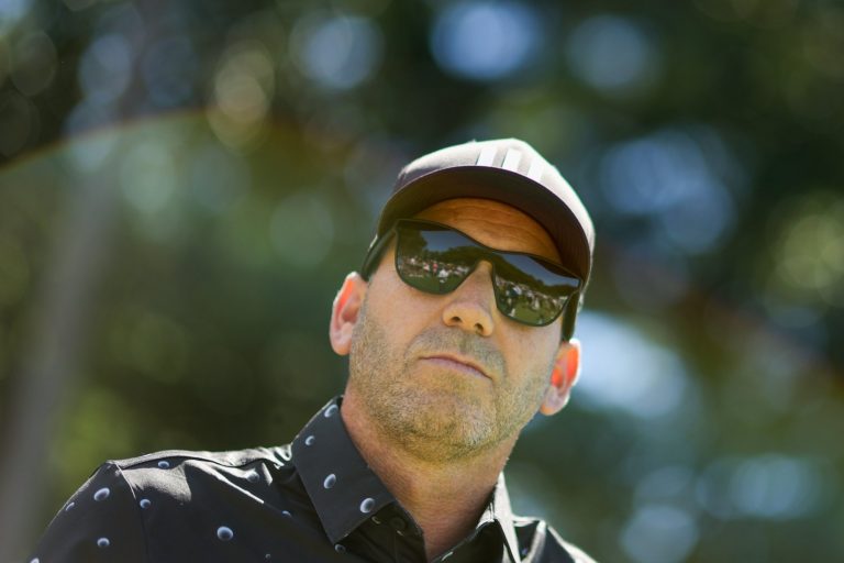 That is actually dipping into Quail Cavity? sergio garcia slow play