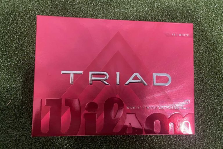 Wilson 2025 Triad Golf Ball Review: A hidden gem?