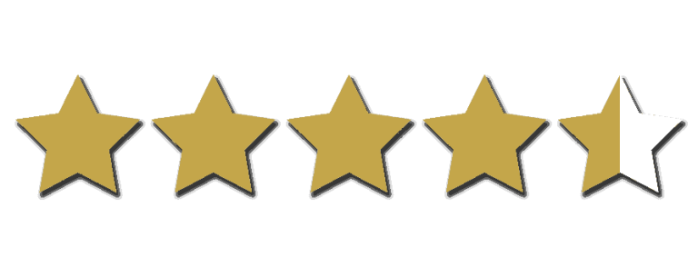 Currently at Unmatched Marked Down Rates 4.5 star review