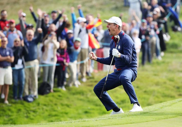 justin rose ryder cup crowd