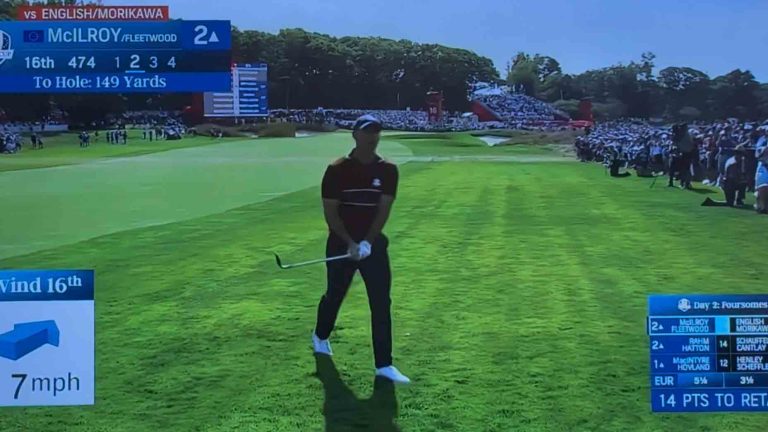 Rory McIlroy erupts at a Ryder Cup fan. Then comes a Bethpage stunner