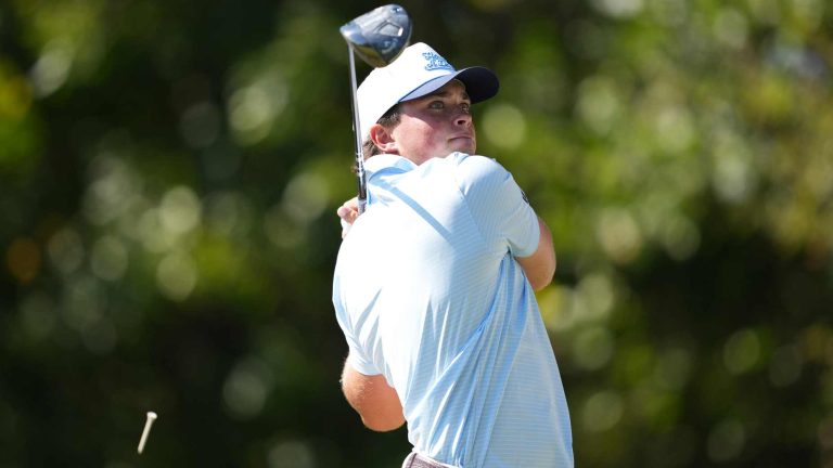 Star amateur hit with rare penalty at PGA Tour event