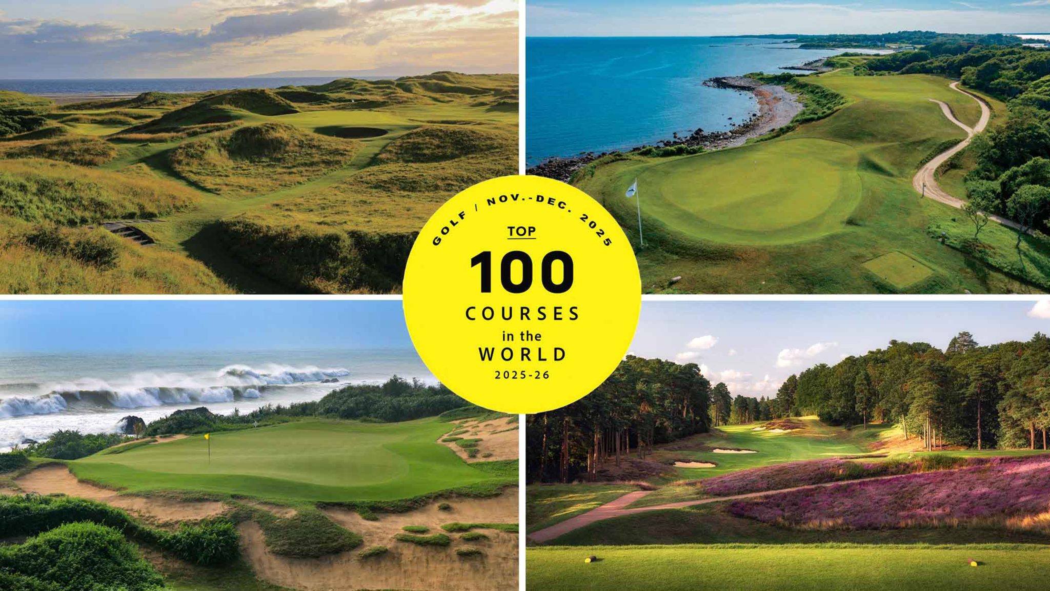 Top 100 Courses in the World 2025-26: Our raters’ votes, revealed ...