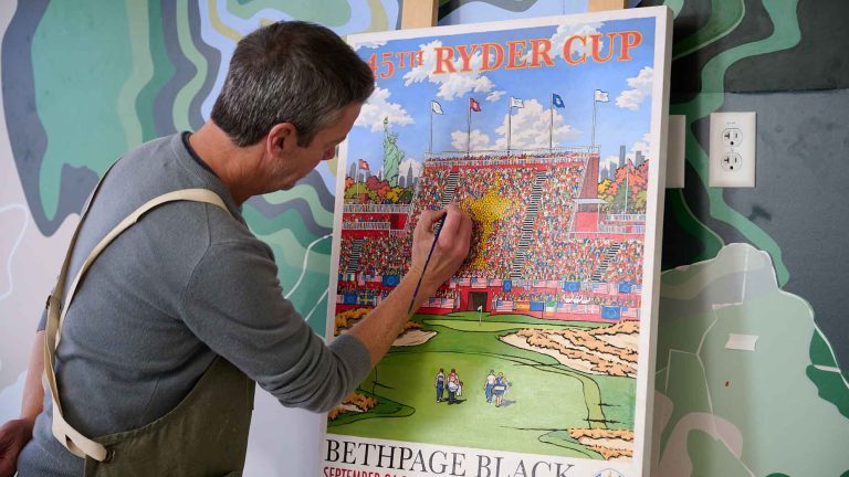 Bid on originals from golf's premier artist