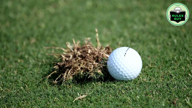 My divot stopped a ball in motion. Is that a penalty? Rules Guy My divot stopped a ball in motion. Is that a penalty? Rules Guy
