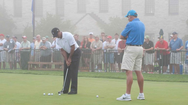 Tiger Woods' timeless putting drill helped create his most iconic moments