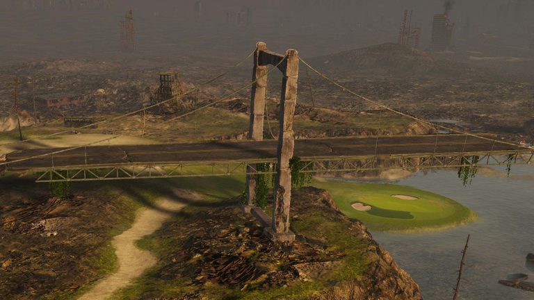 TGL's new post-apocalyptic golf hole comes with a message