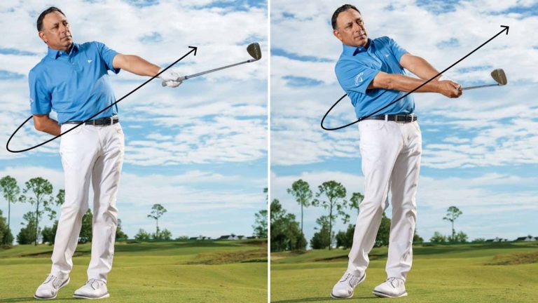 A simple drill to learn the low, spinning pitch shot