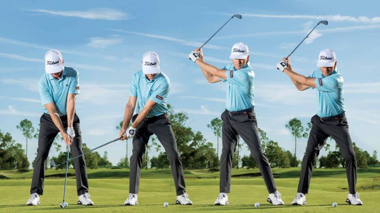 How feeling 'light' during the backswing can create a powerful strike