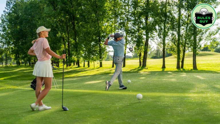 If you hit toward the wrong fairway, can you re-tee without penalty?