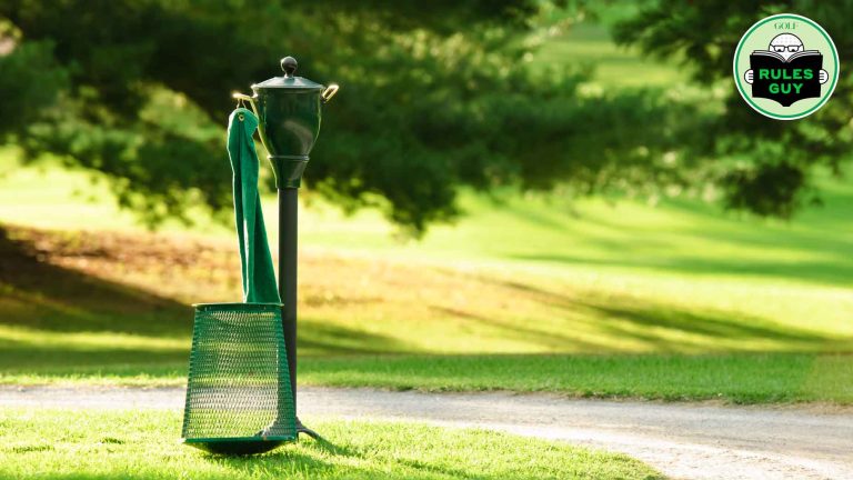 My ball got tangled up in a wrapper. Can I remove it? Rules Guy