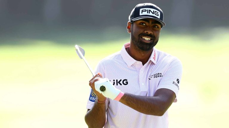 Sahith Theegala’s unconventional advice for young golfers Sahith Theegala's unconventional advice for young golfers
