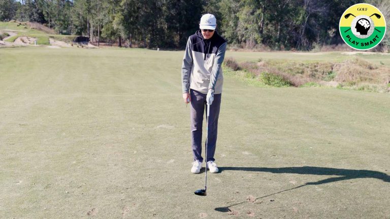 Struggle with alignment off the tee? Try this simple aim hack