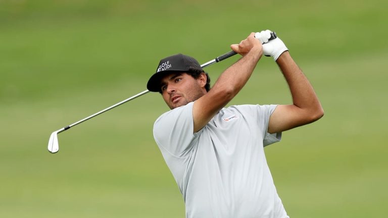 Hero Indian Open R2 – Golf Today Eugenio Chacarra of Spain plays his second shot on the sixth hole on day one of the Alfred Dunhill Championship