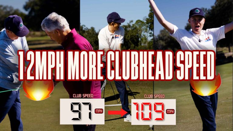 I gained 12 mph of clubhead speed in 1 hour. Here's how