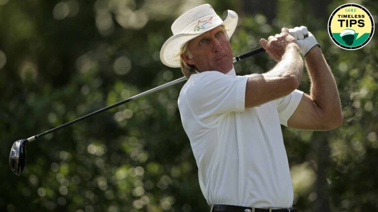 Greg Norman's 3 power tips for golfers who hit it short and straight