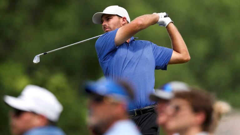 Aaron Wise is battling more than just the golf course
