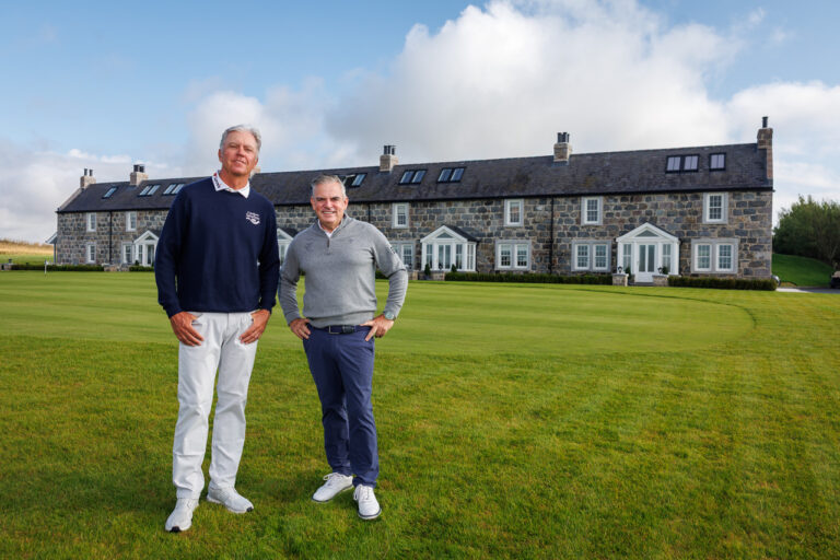 Trump International Scotland unveils luxury Great North Sea Residences – Golf News Paul McGinley (right) and Bo Van Pelt at the opening of the new Great North Sea Residences