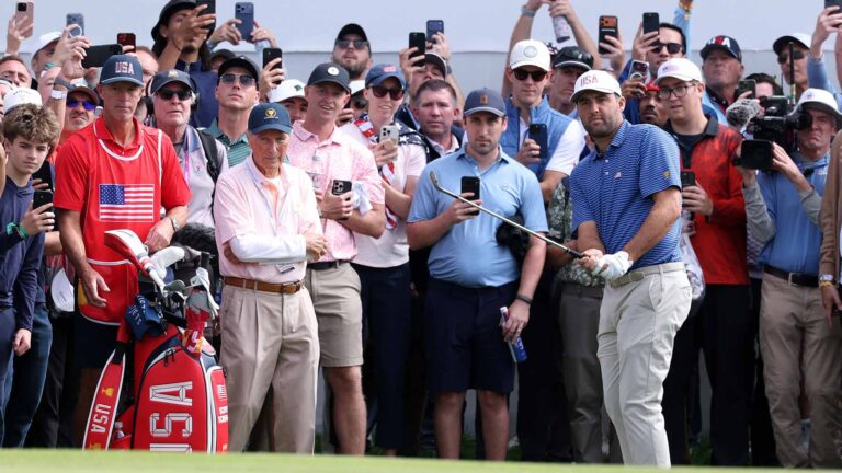 Scheffler, Burns steer clear of dismayed as U.S. takes very early Head of states Mug lead | Headlines Scheffler, Burns avoid upset as U.S. takes early Presidents Cup lead | News